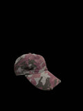 Pink camo hat