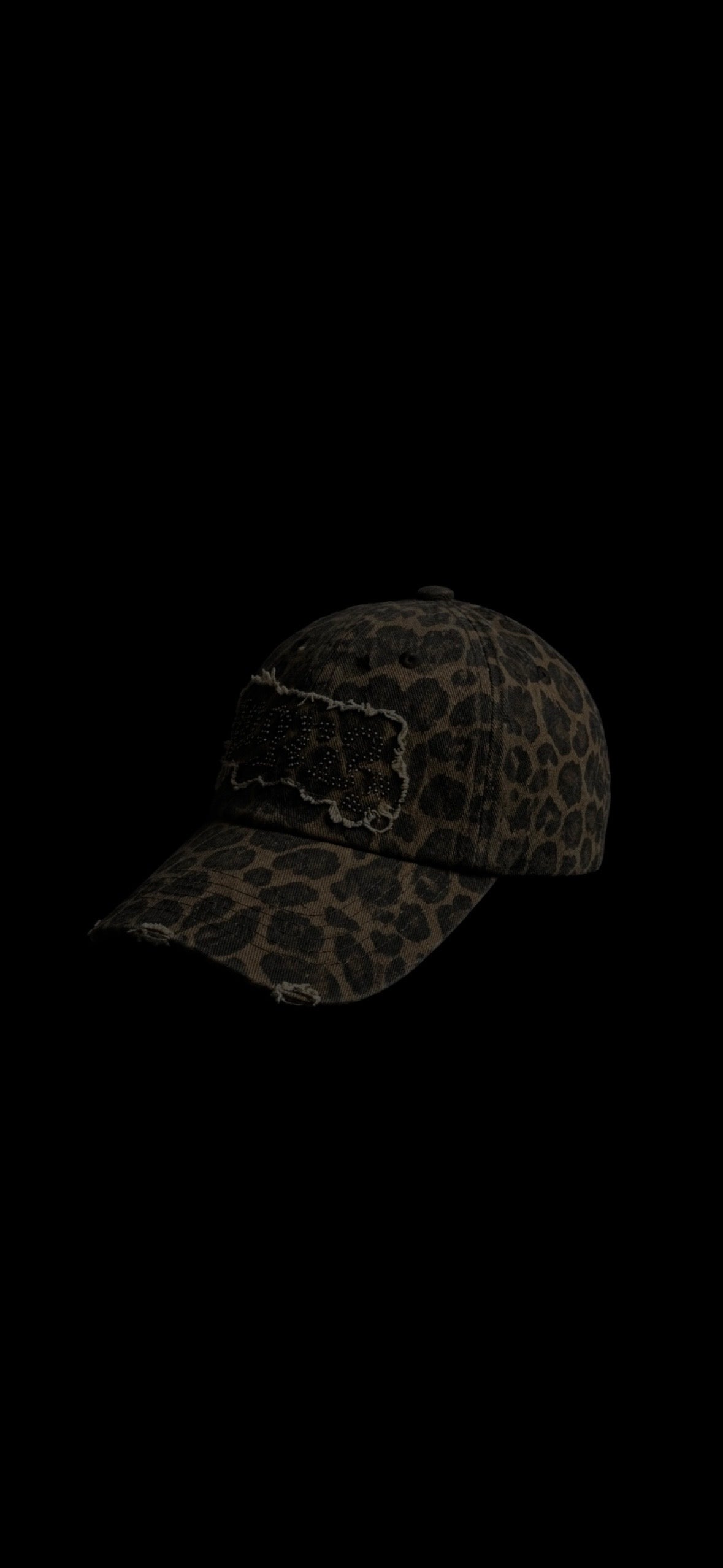 Leopard print hat
