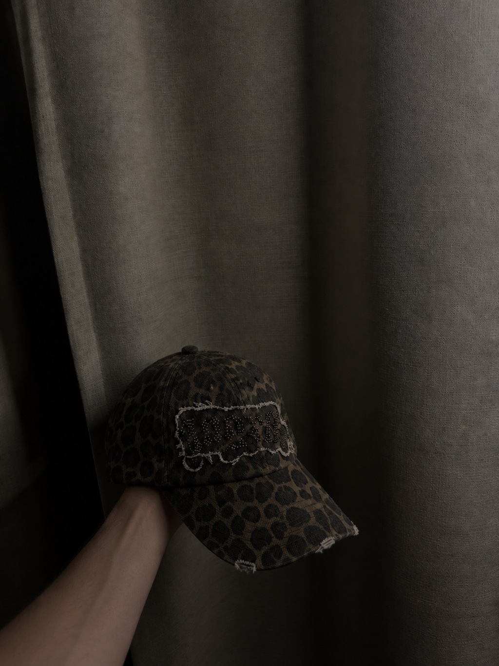 Leopard print hat