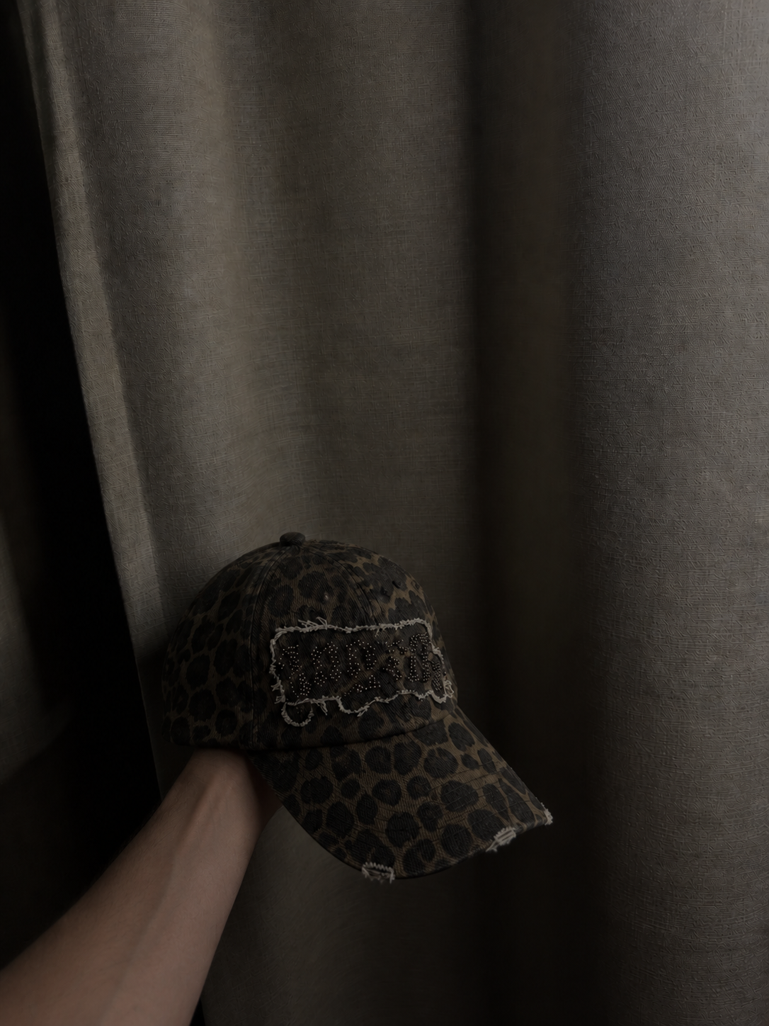 Leopard print hat